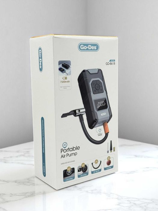 Автомобильный компрессор, электронасос, универсальный