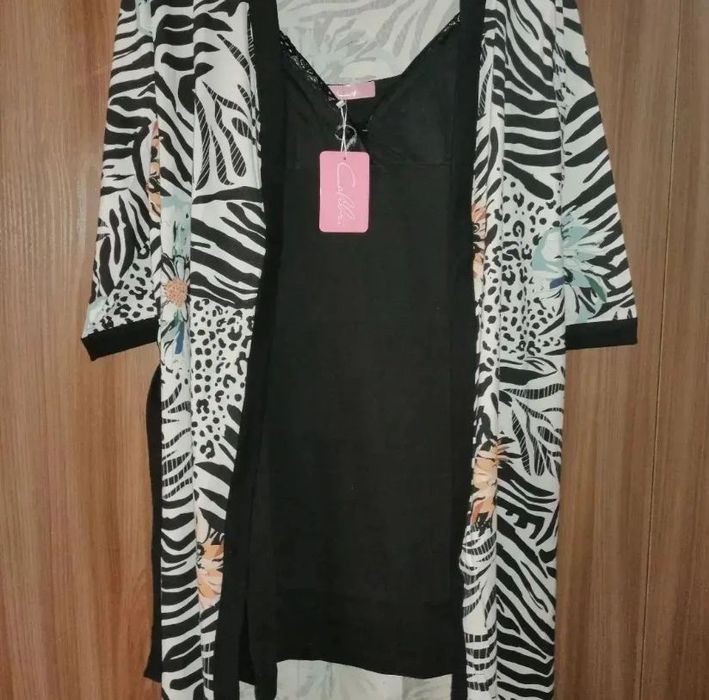 Комплект халат и сорочка