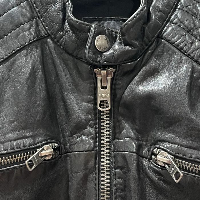 Tigha мъжко кожено яке размер S