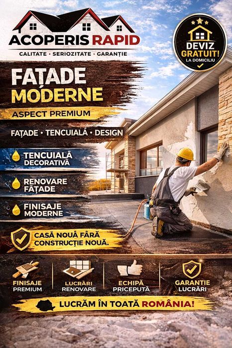 Totul pentru casa ta | Acoperiș + construcții + finisaje