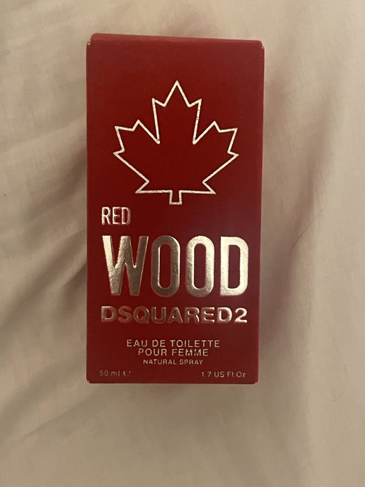 Disquared2 red wood pour femme