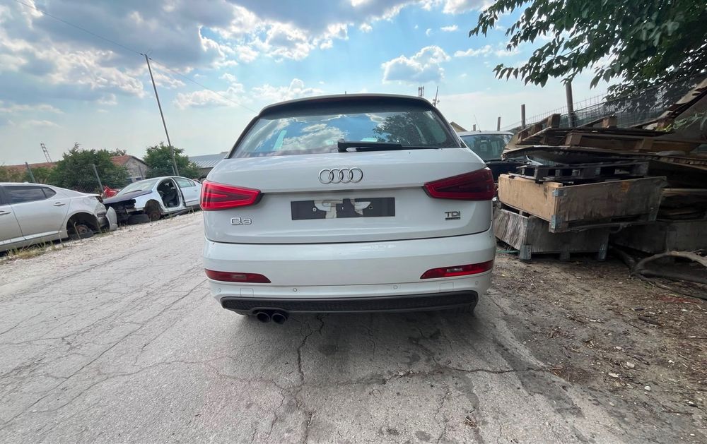 На части 3 бр Audi Q3 8U на части  2.0tdi CFG Sline автомат dq500 4x4  ТОП  quattro Кожен салон