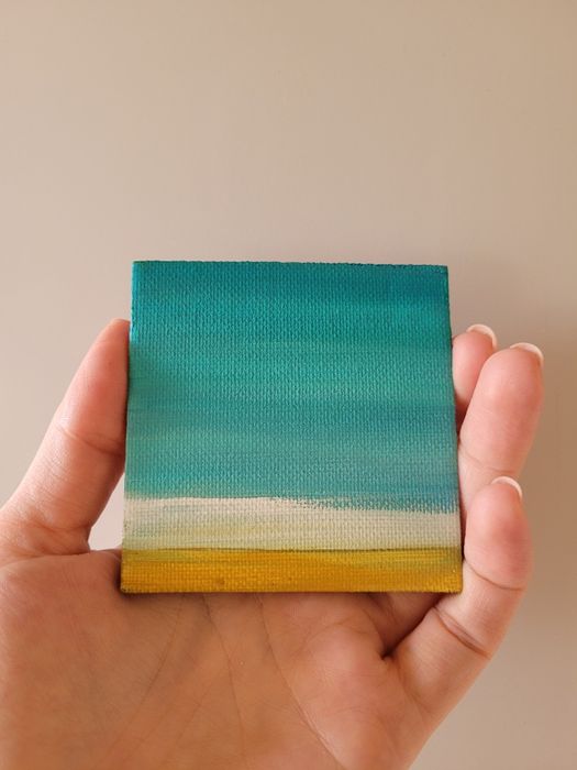 Сет из картин "Анталия" 7,5×7,5 см, акрил