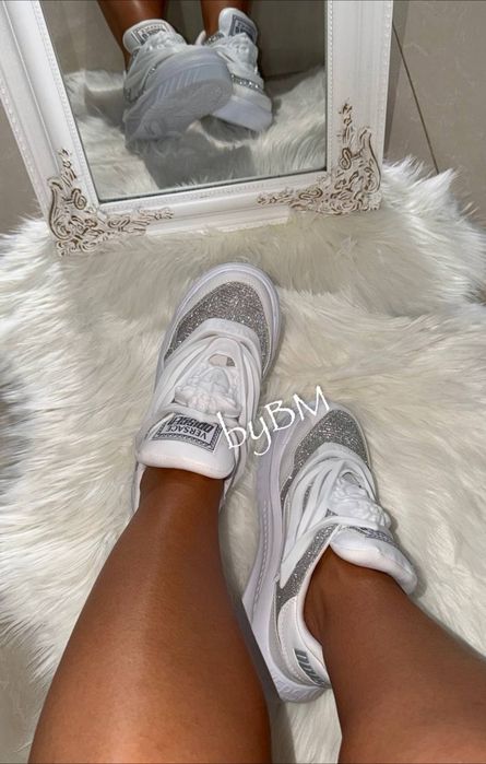 Adidasi Versace Odissea Glitter