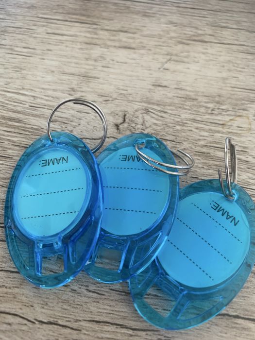 Брилок -Бирка для ключей  и ключниц. Складских помешиний