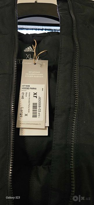 Зимняя мужская куртка Adidas XL 52/54
