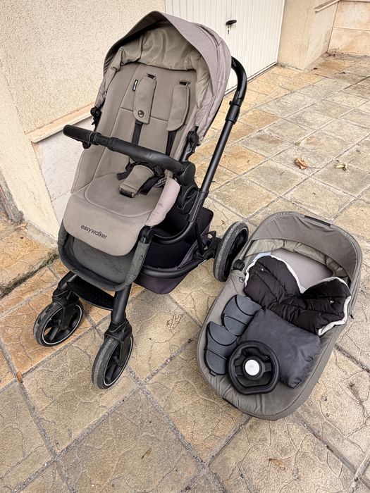 Easywalker Количка Harvey 3 Forest Green 2 в 1