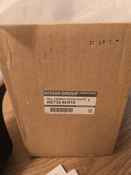 Bare portbagaj ORIGINALE Nissan (Cod KE732-6U510) – Stare impecabilă