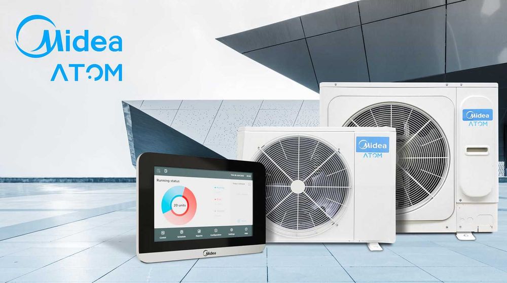 Кассетная VRF система Midea ATOM B 3 года гарантии ОГРАНИЧЕННАЯ ПАРТИЯ