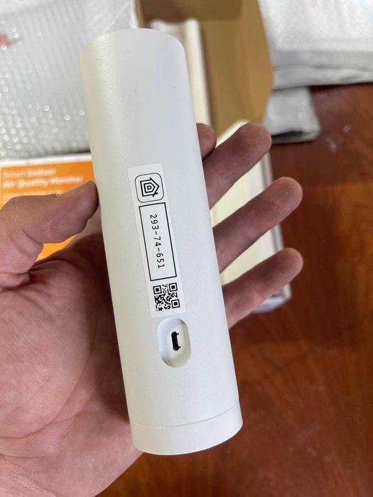 Senzor inteligent Netatmo pentru calitatea aerului din interior, senzor de CO₂, temperatură, umiditate, zgomot – Alb – Ediție limitată