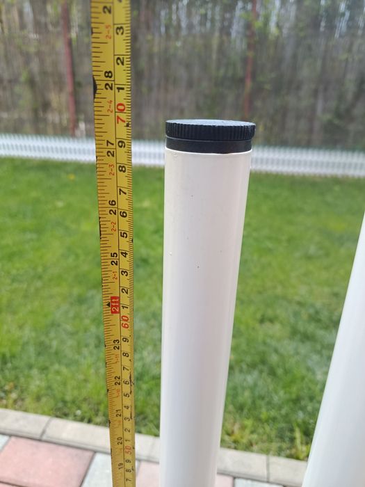Picioare albe masa 70 cm