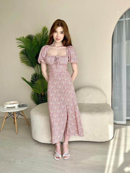 Платье крестьянка