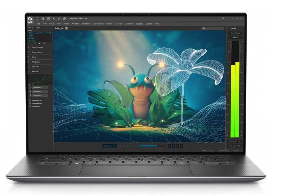 Dell Precision 5570 i7 12800H RTX A2000 8GB 16GB DDR5 512GB NVMe 4K Workstation CAD 3D Video