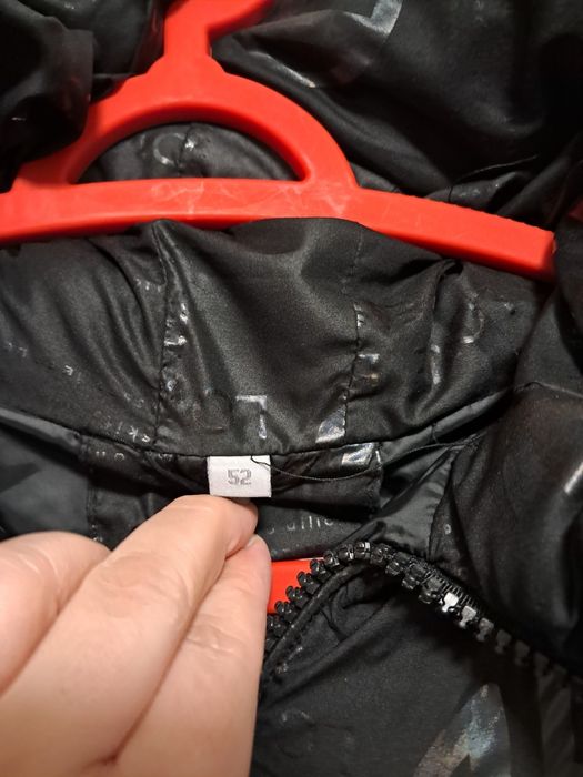 Красива шуба със лъскави мотиви