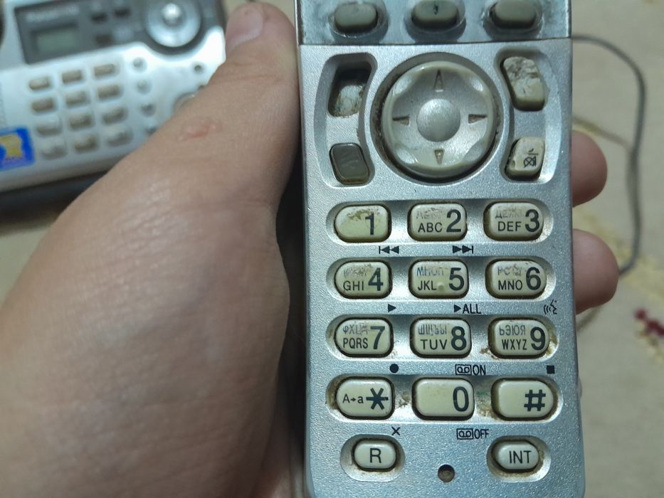 Panasonic домашний телефон радио