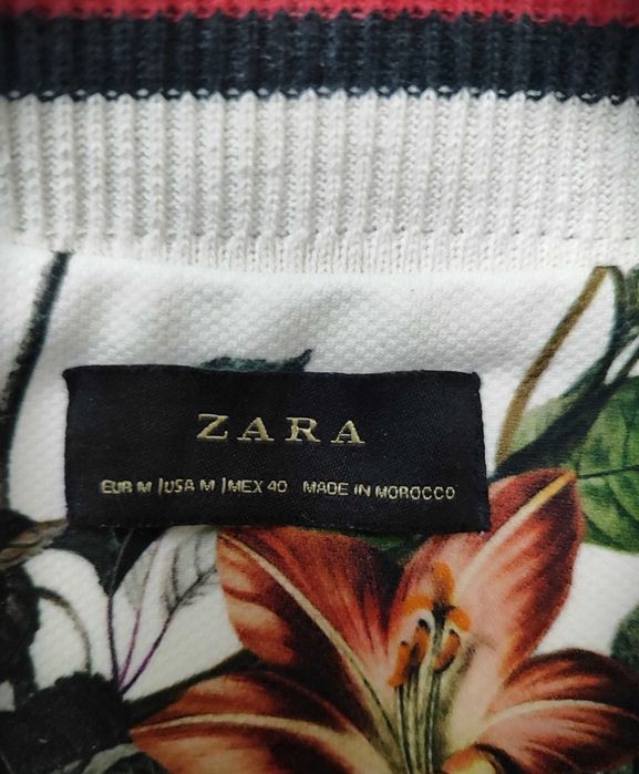 Рубашка поло мужская  Zara!Пр-во Morocco!