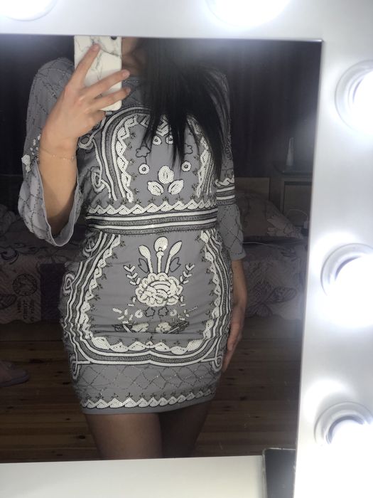 Дамска рокля с пайети