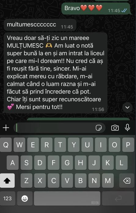 Meditații pentru clasele 1-8  Română, Matematică, Engleză