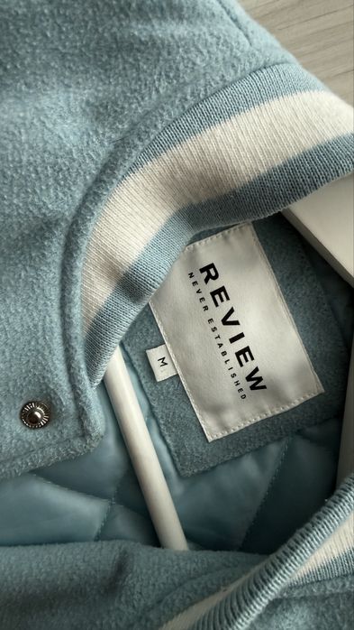 Geaca Review culoare Baby Blue M