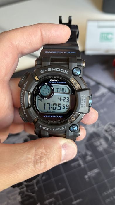 Casio G-Shock Frogman GWF-D1000B JDM curea si bezel noi