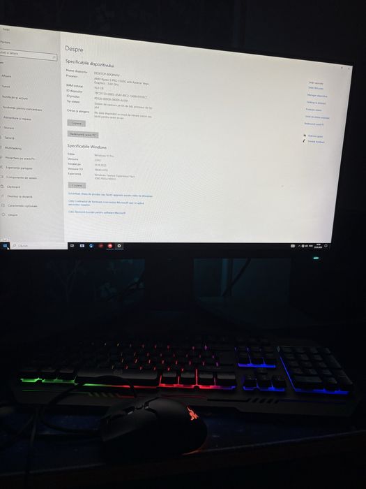 Vand  set up de gaming