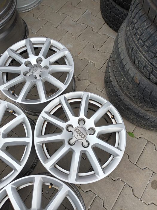 4 jante aliaj 5x112 R16 originale Audi A3 A4 B6 B7 B8 B9,A6