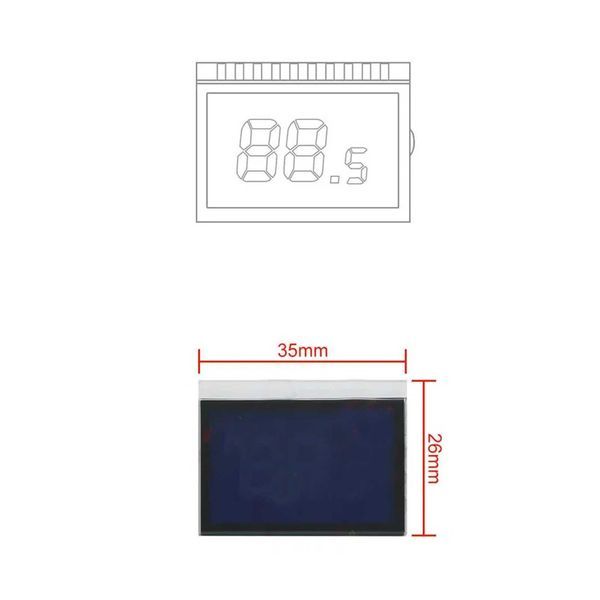 LCD Дисплей за климатик за Peugeot 308 5008 RCZ Citroen C3