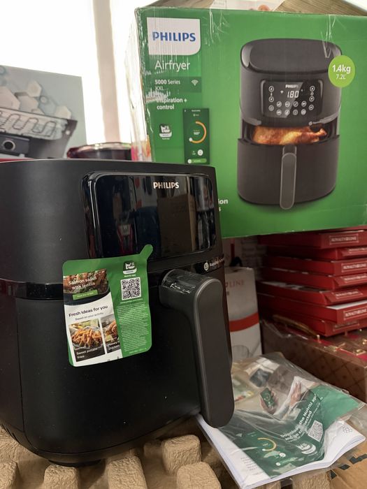 Philips Airfryer XXL 7,2L, 1.4 Kg, 16в1, Черен + ГАРАНЦИЯ!