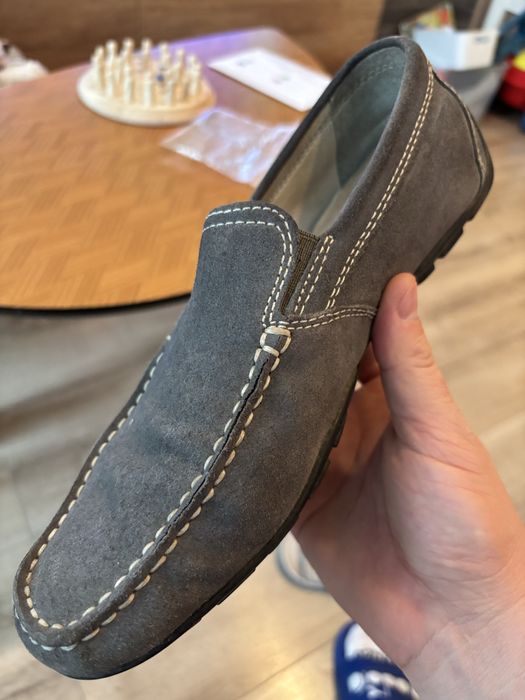 Mocasini din piele GEOX, nr. 40