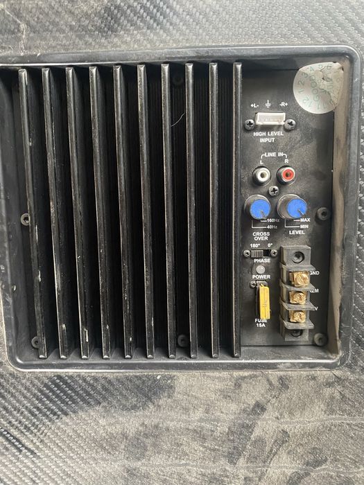 Автосабвуфер 12” 3600W (бас колонка)