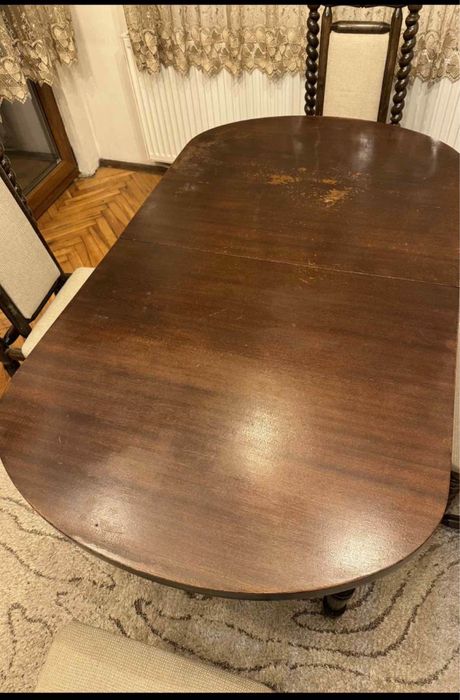 Маса масив - разтегателна