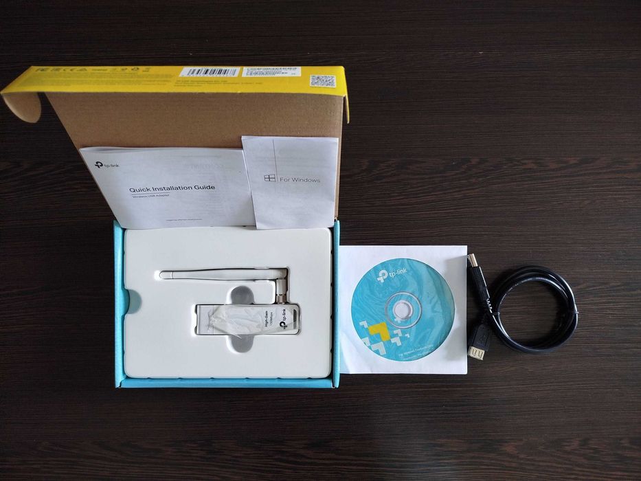 Продаётся Wi-Fi USB-адаптер высокого усиления TP-Link TL-WN722N
