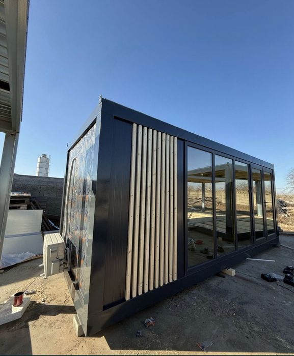 Container tip fast-food  container tip showroom containere modulare