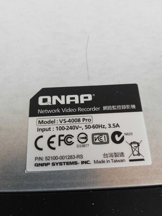 NAS/NVR Qnap VS-4008 Pro