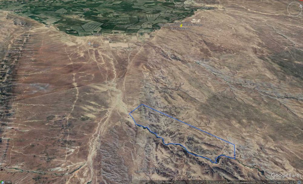 Продам участок 500 га.