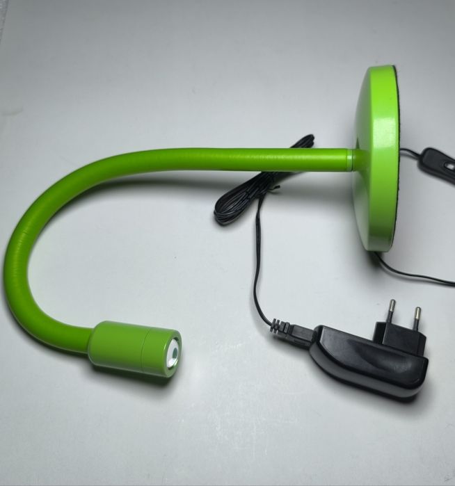 Veioză / Lampă birou LED flexibilă Faro Barcelona NUKA, Green Lime
