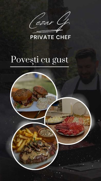 Bucătar evenimente | Private Chef | Pentru grupuri, weekend-uri la cabane si pensiuni, team buildinguri, etc în Brașov și împrejurimi