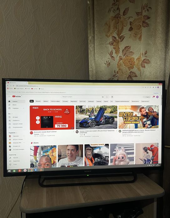 Sony Bravia 120 см  smart tv телевизор