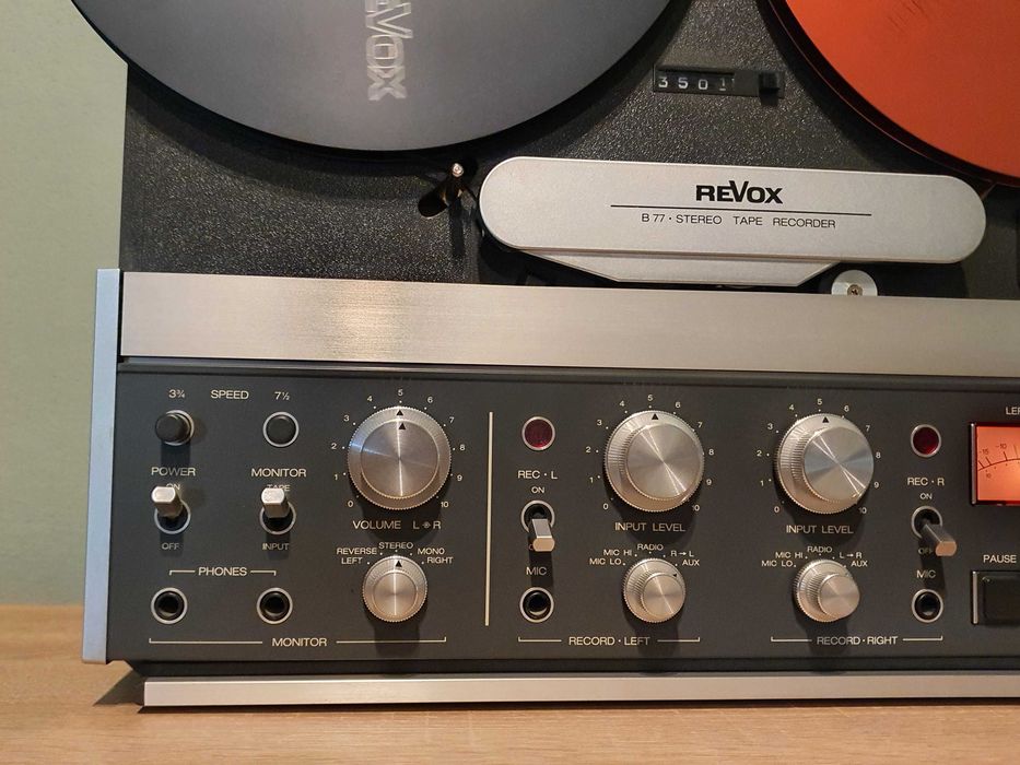 magnetofon Revox B-77, 4 piste