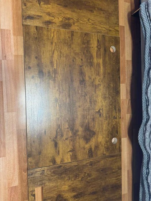 Електрическо бюро 180×70 см с регулируема височина, дебел плот 35 мм – кафяво