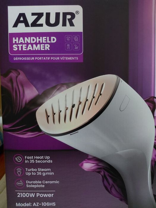Azur handheld steamer.
