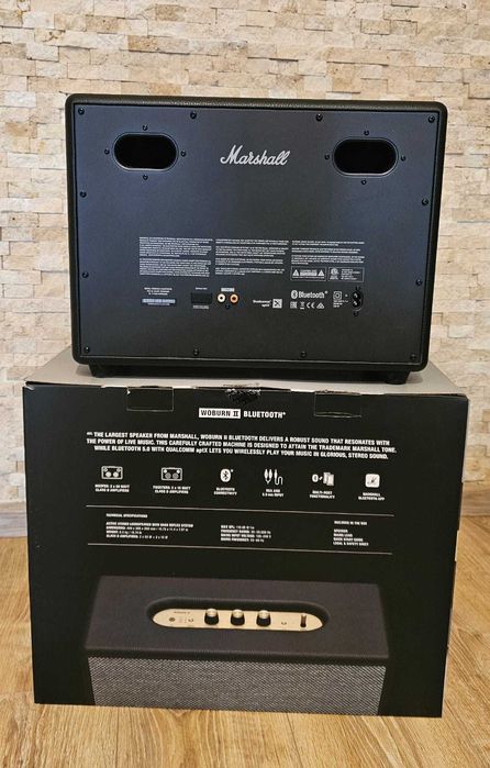 Boxă Bluetooth Marshall Woburn II Black