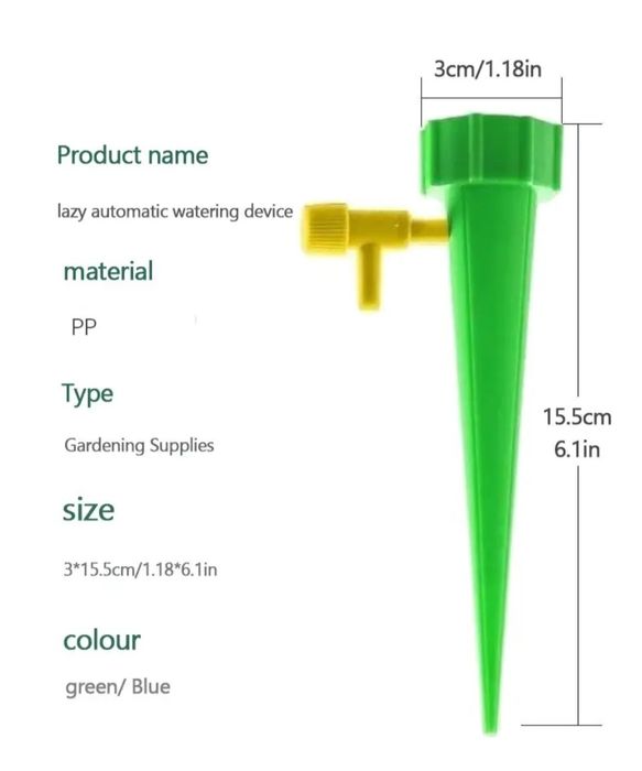 Комплект 10 броя автоматична система за капково напояване на растеният