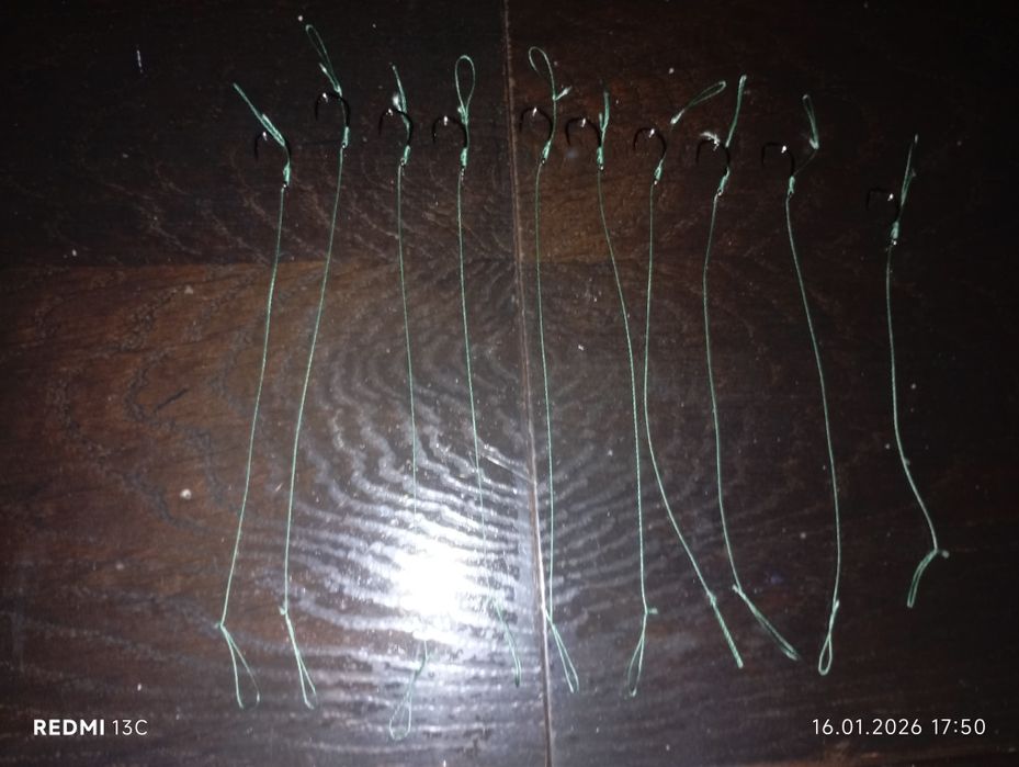 6-тици куки за шаранджийски риболов