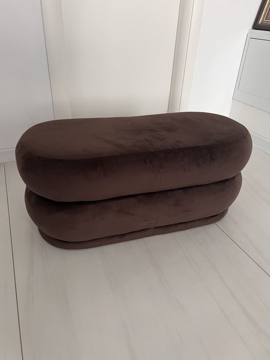 Vand bancuta maro de catifea