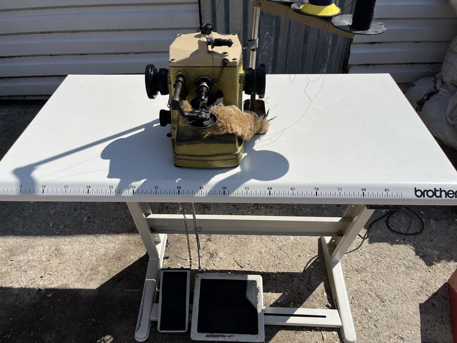 Masina conti complett 250P piele blana tricot