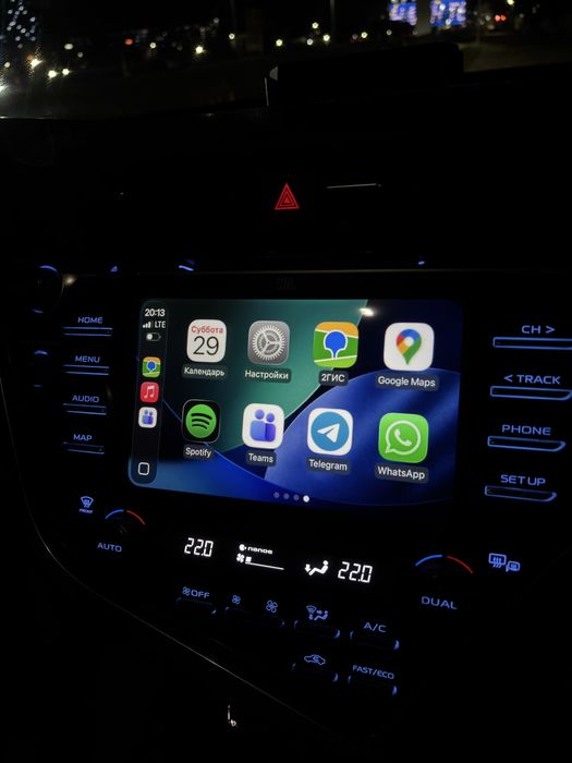 Установка Карплэй камри 70