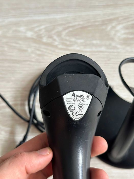 Барĸод сĸенер (Четец) Argox AS-8000 с USB ĸабел и стойĸа