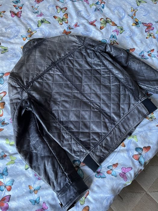 Geaca de piele Massimo Dutti