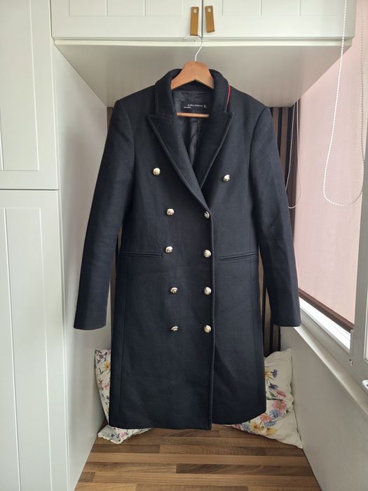 Palton Zara Women, masura S, 75%lana